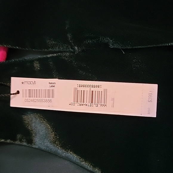 ELIE TAHARI Jemra green velvet dress. Size 6 - Picture 6 of 8